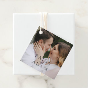 Editorial Photo Modern Wedding Favour Tags