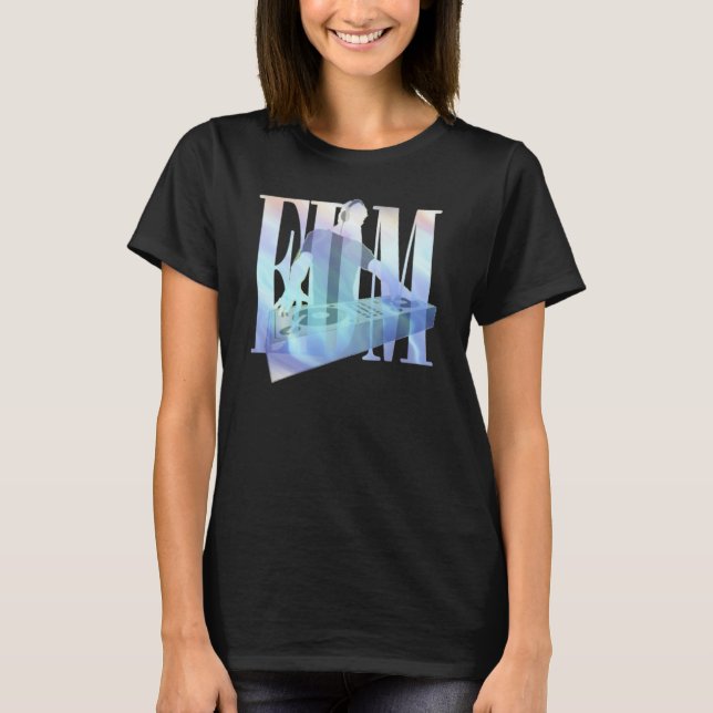 EDM ELECTRIC BLUE T-Shirt (Front)