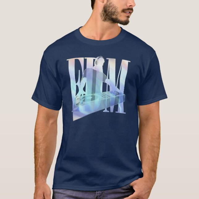 EDM ELECTRIC BLUE T-Shirt (Front)