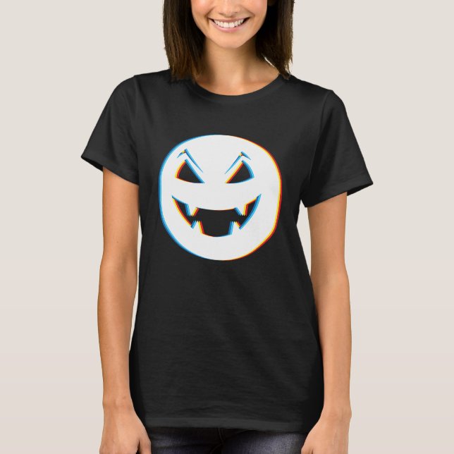 EDM Halloween Rave  Techno Raver Halloween Dragon T-Shirt (Front)
