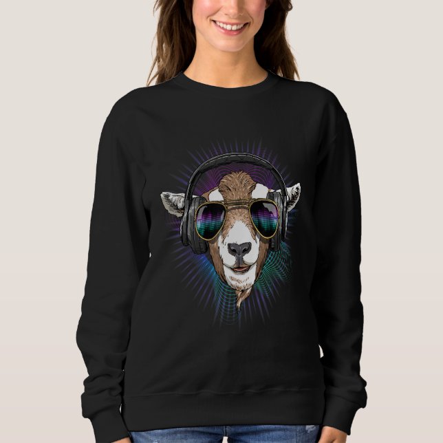 EDM House Music DJs Goat Music  Music Artist Farme Sweatshirt (Front)
