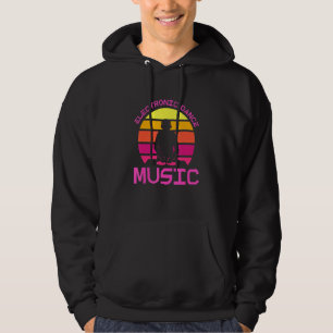 Edm Rave Dj Electronic Dance Music Hoodie
