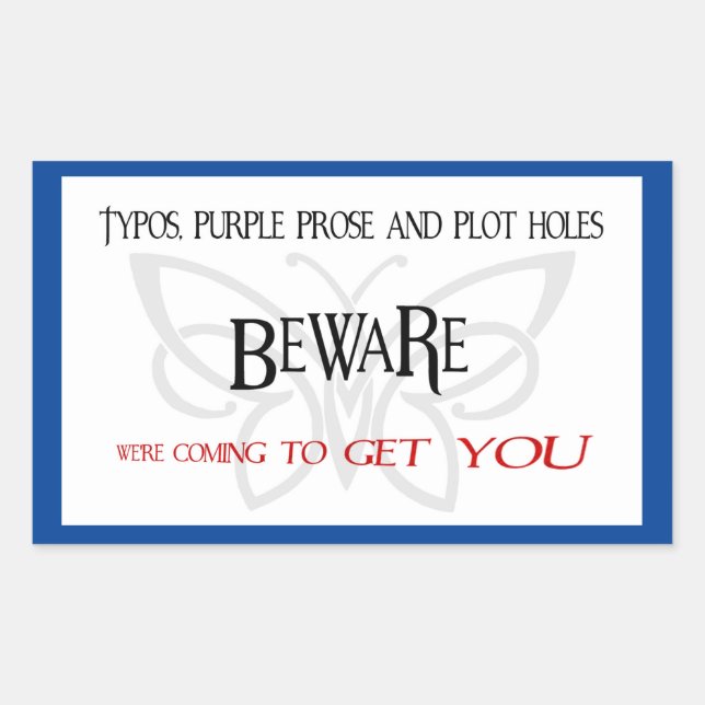 EdMo Beware stickers (Front)