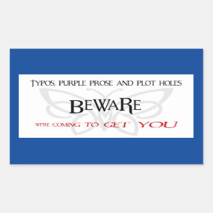 EdMo Beware stickers