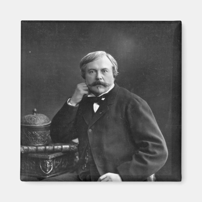 Edmond de Goncourt Magnet (Front)