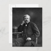 Edmond de Goncourt Postcard (Front/Back)