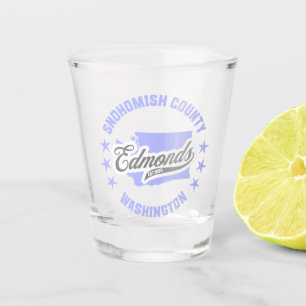 Edmonds, Washington Shot Glass