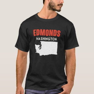 Edmonds Washington USA State America Travel Washin T-Shirt
