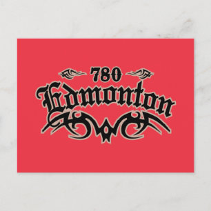 Edmonton 780 postcard