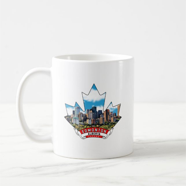 Edmonton, Alberta Canada Coffee Mug (Left)