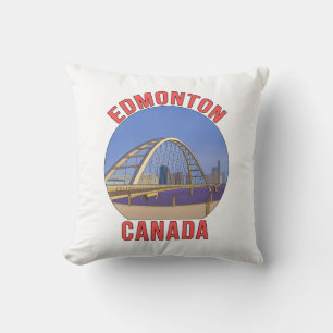 Edmonton Alberta Canada Cushion