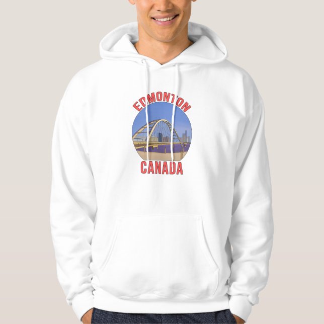 Edmonton Alberta Canada Hoodie (Front)