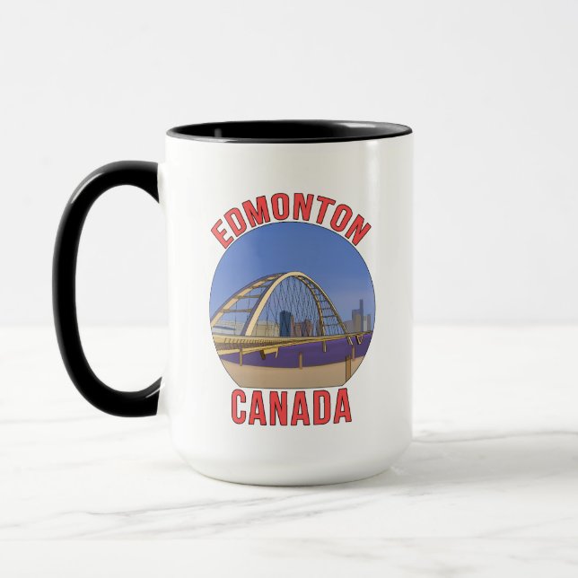 Edmonton Alberta Canada Mug (Left)