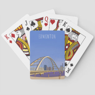 Edmonton Alberta Canada Playing Cards