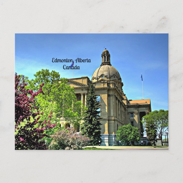 Edmonton, Alberta - Canada  Postcard (Front)
