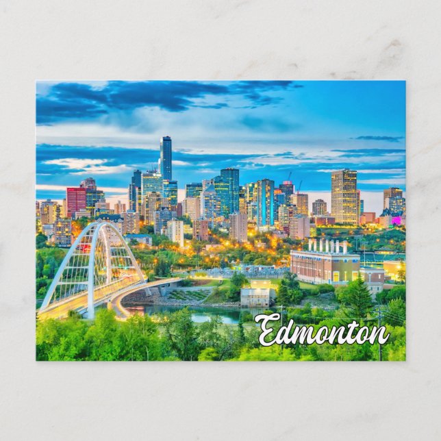 Edmonton, Alberta, Canada Postcard (Front)