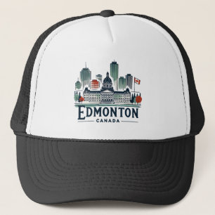 Edmonton Alberta Canada Trucker Hat