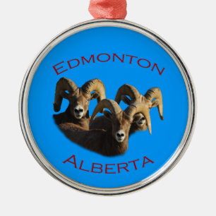 Edmonton, Alberta Metal Tree Decoration