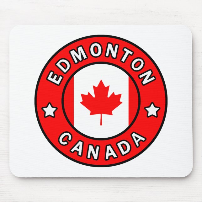 Edmonton Canada Mouse Pad (Front)