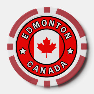 Edmonton Canada Poker Chips