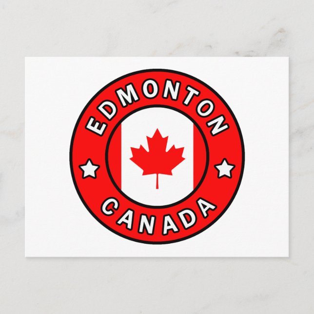 Edmonton Canada Postcard (Front)