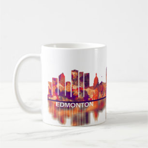 Edmonton Canada Skyline Coffee Mug