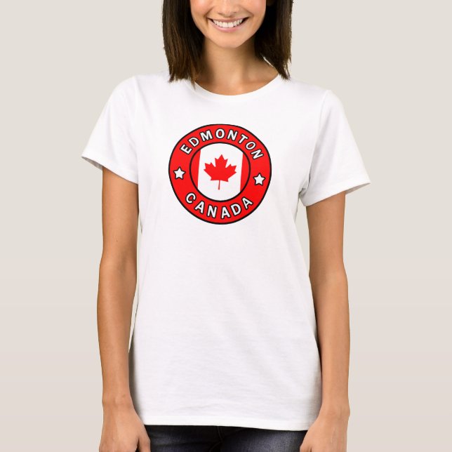 Edmonton Canada T-Shirt (Front)