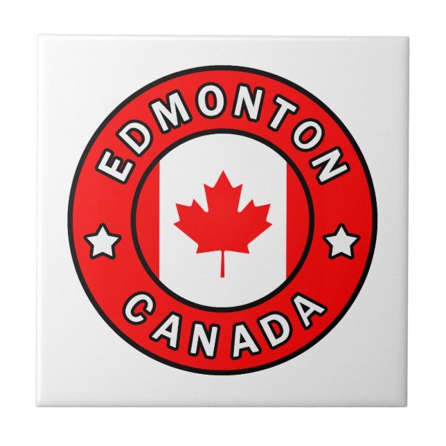 Edmonton Canada Tile (Front)