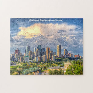 Edmonton City Canada. Jigsaw Puzzle