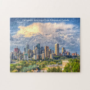 Edmonton City Canada. Jigsaw Puzzle