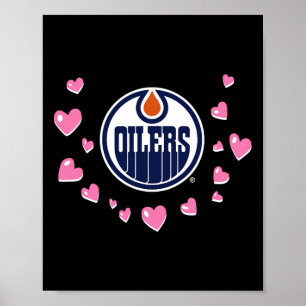 Edmonton Oilers Valentine Love Nhl Officially Lice Poster