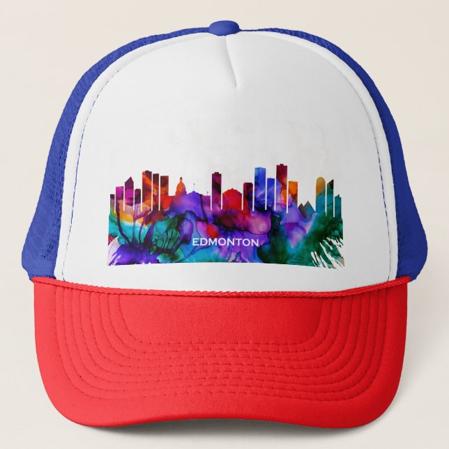 Edmonton Skyline Trucker Hat (Front)