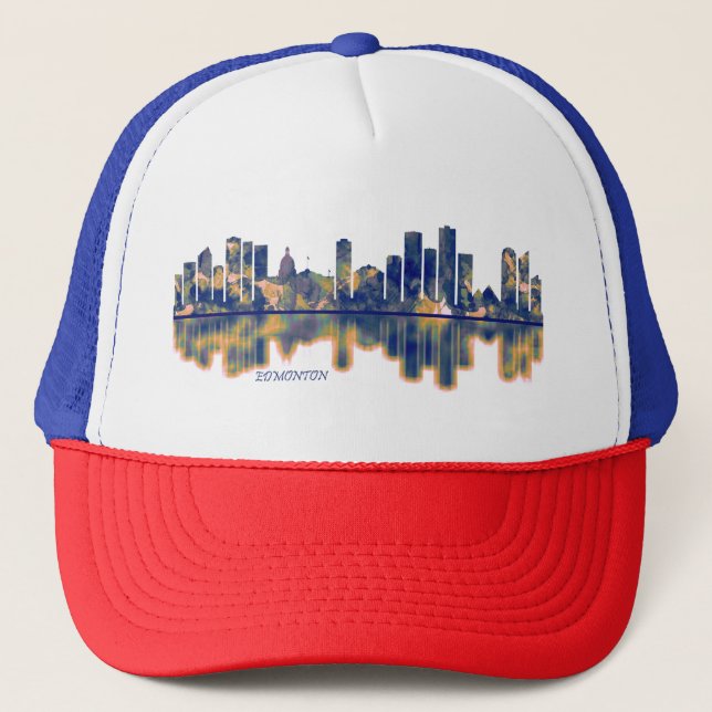 Edmonton Skyline Trucker Hat (Front)