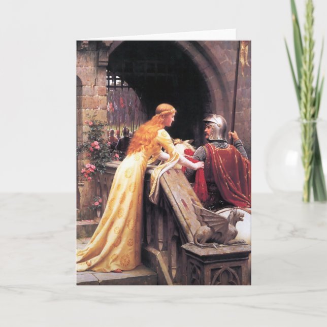 Edmund Blair Leighton - God Speed! ( 1900 ) Card (Front)