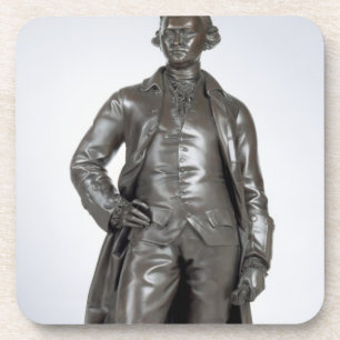Edmund Burke (1729-97) 1865 (bronze) Coaster