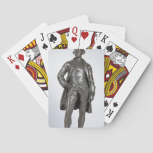 Edmund Burke (1729-97) 1865 (bronze) Playing Cards