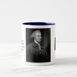 Edmund Burke  Two-Tone Coffee Mug