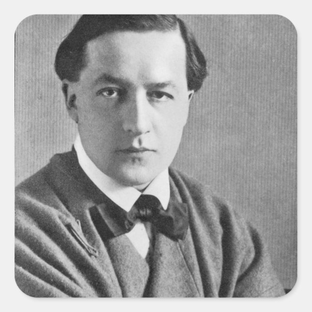 Edmund Dulac, 1915 Square Sticker (Front)