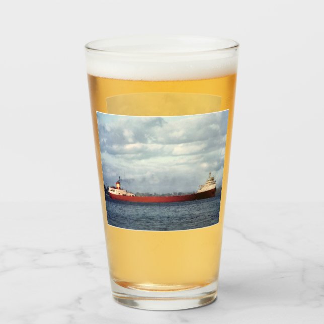 Edmund Fitzgerald Glass (Back Filled)