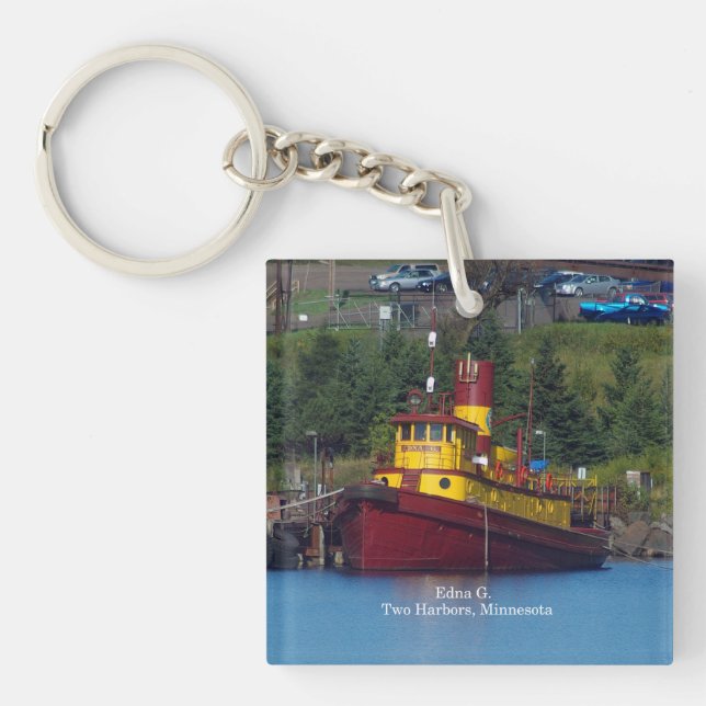 Edna G. key chain (Front)