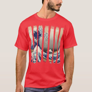 , Edo Japan Hokusai, Great Wave off Kanagawa, Tsun T-Shirt