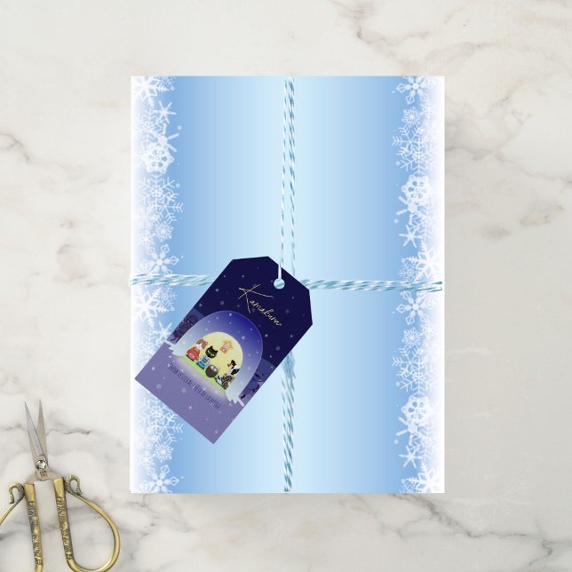 Edo-Neko's Snowy Celebration Gift Tags (Edo-Neko's Snowy Celebration Gift Tags)