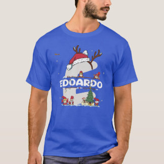 Edoardo Christmasw Edoardo Name for funny Xmas  T-Shirt