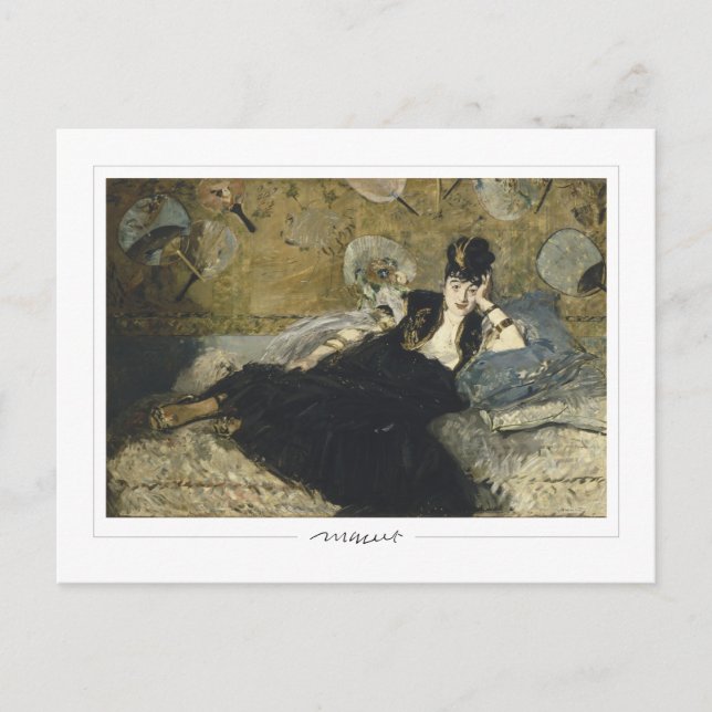 Édouard Manet #218 - Fine Art Postcard (Front)