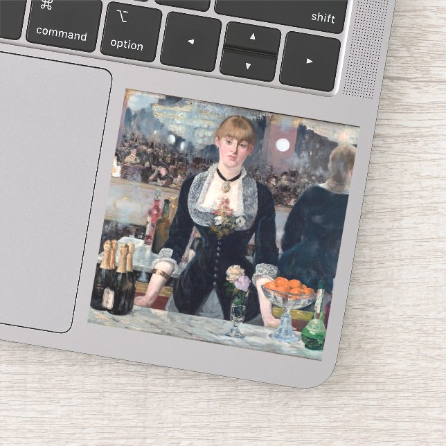 Edouard Manet - A Bar at the Folies-Bergere (Detail)