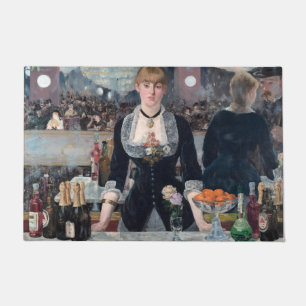 Edouard Manet - A Bar at the Folies-Bergere Doormat