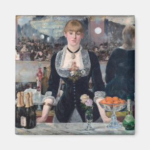 Edouard Manet - A Bar at the Folies-Bergere Magnet