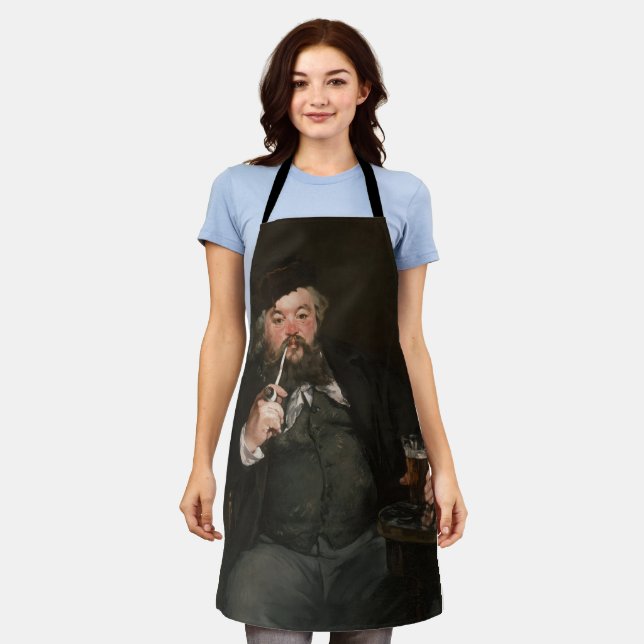 Edouard Manet - A Good Glass of Beer / Le bon bock Apron (Worn)