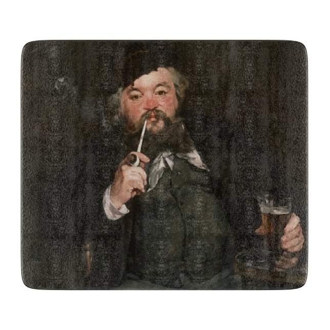 Edouard Manet - A Good Glass of Beer / Le bon bock Cutting Board (Front)