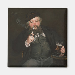 Edouard Manet - A Good Glass of Beer / Le bon bock Magnet